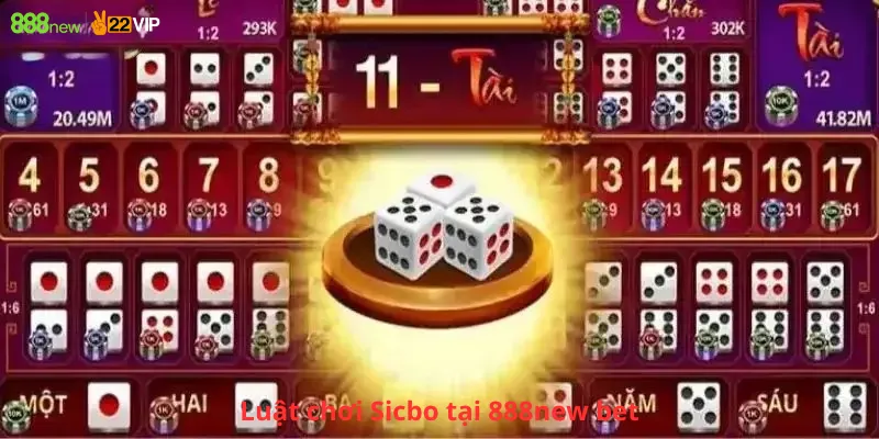 Luật chơi Sicbo tại 888new bet
