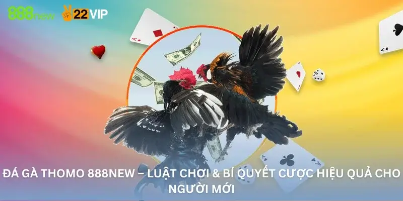 Đá Gà Thomo 888New – Luật Chơi & Bí Quyết Cược Hiệu Quả Cho Người Mới